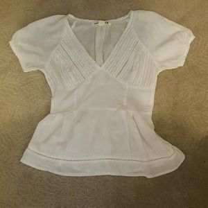 🔴RESERVED! White Boho summer top